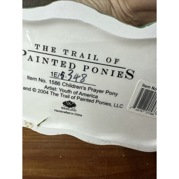 Trail of the Painted Ponies Children’s Prayer Pony 1586 In Box 1E - Picture 7 of 8